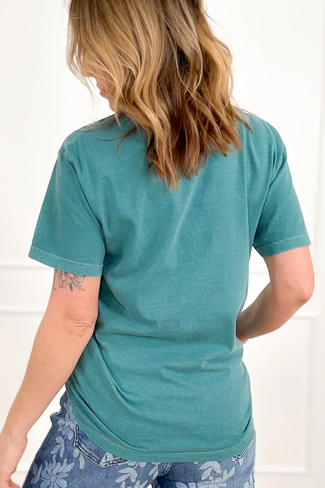 Plus/Reg Short Sleeve "The Heavens Are Roaring" Graphic Tee - Image 4