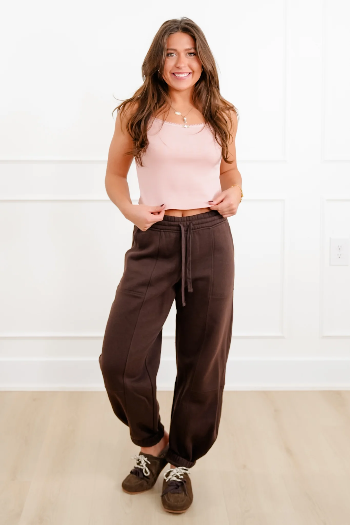 Plus/Reg Solid Sleeveless Cami Tank Top - Image 8