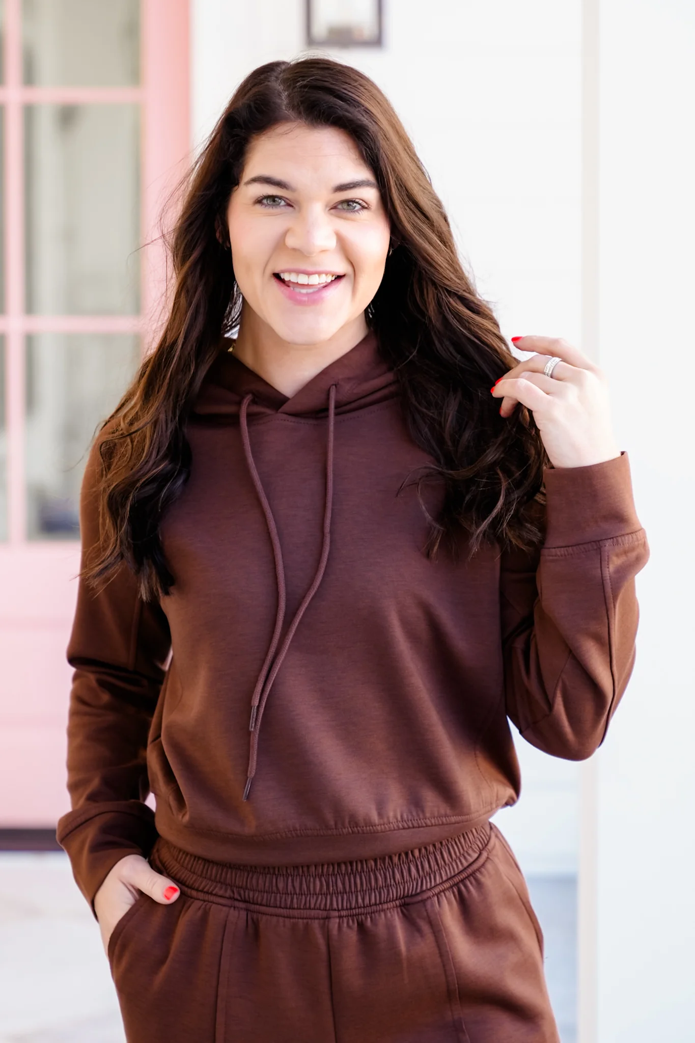 Door Buster! Zenana Knit Hoodie - Image 10