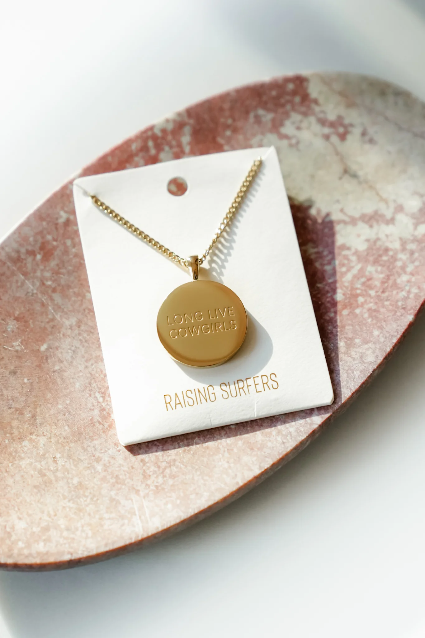 Raising Surfers Long Live Cowgirls Necklace - Image 3