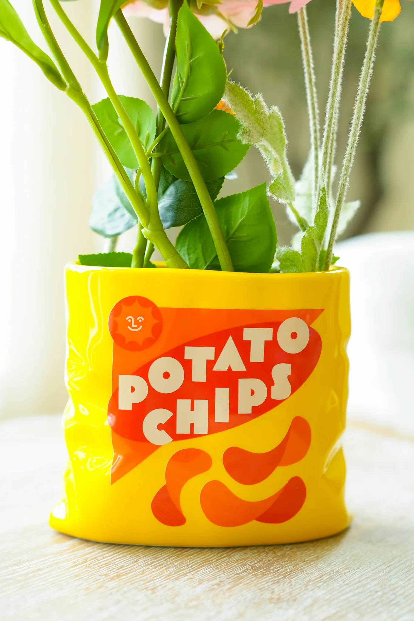Potato Chips Ceramic Vase - Image 2