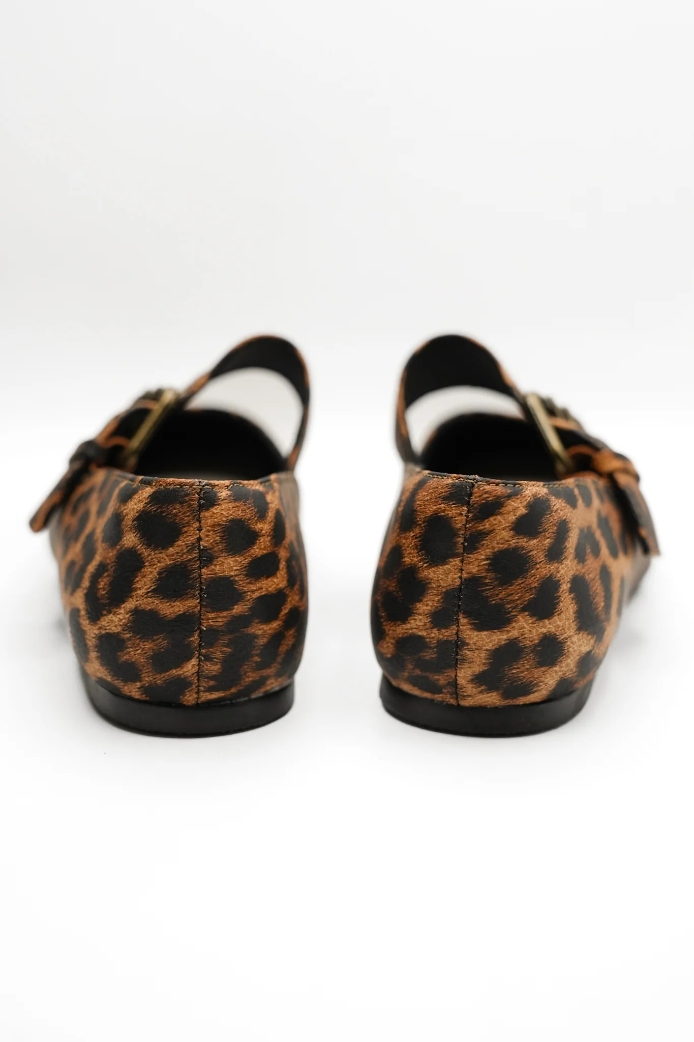 Printed Vegan Suede Mary Jane Flat - Image 5