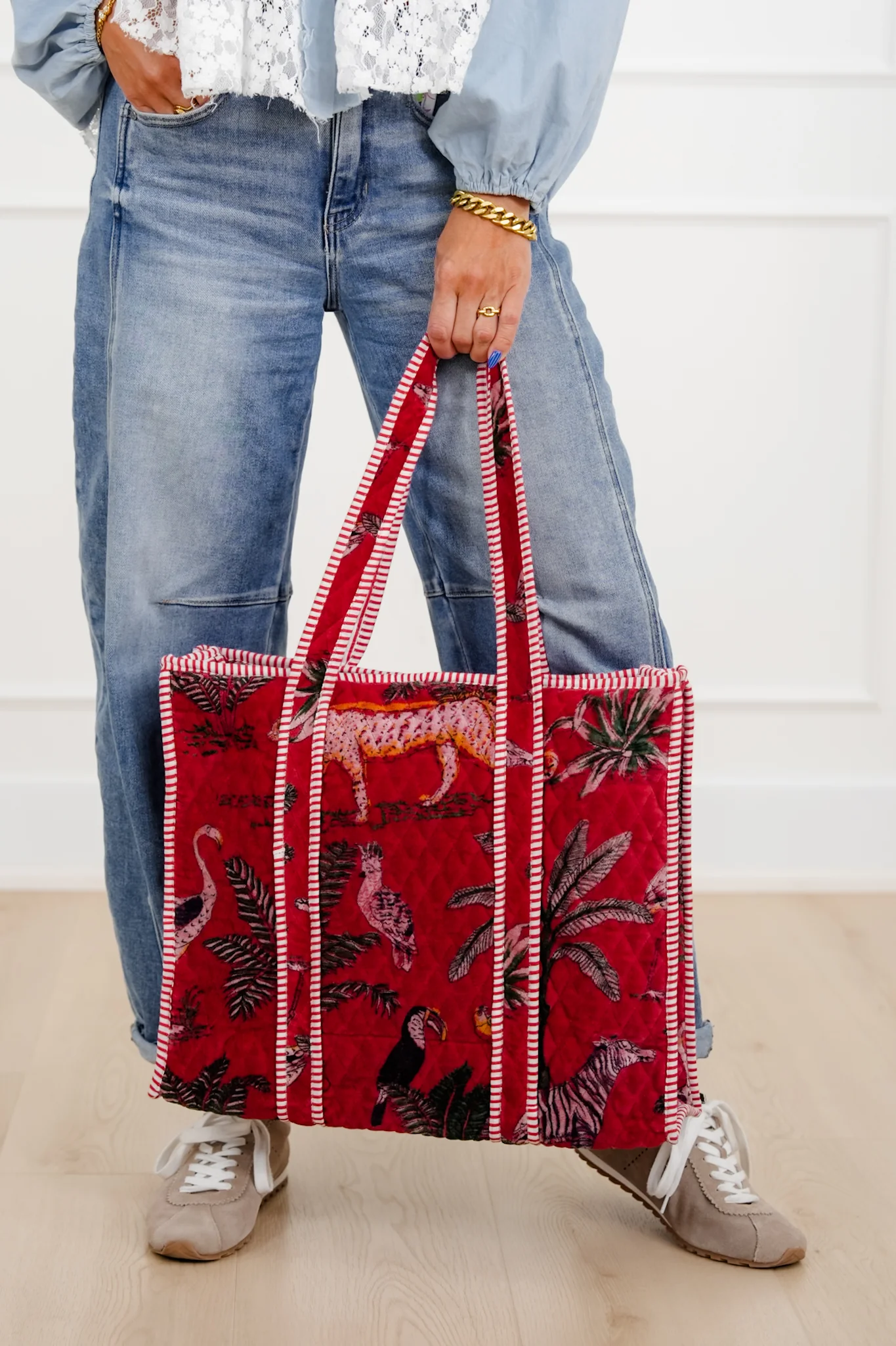 POL Quilted Large Everyday Tote Bag - Image 2