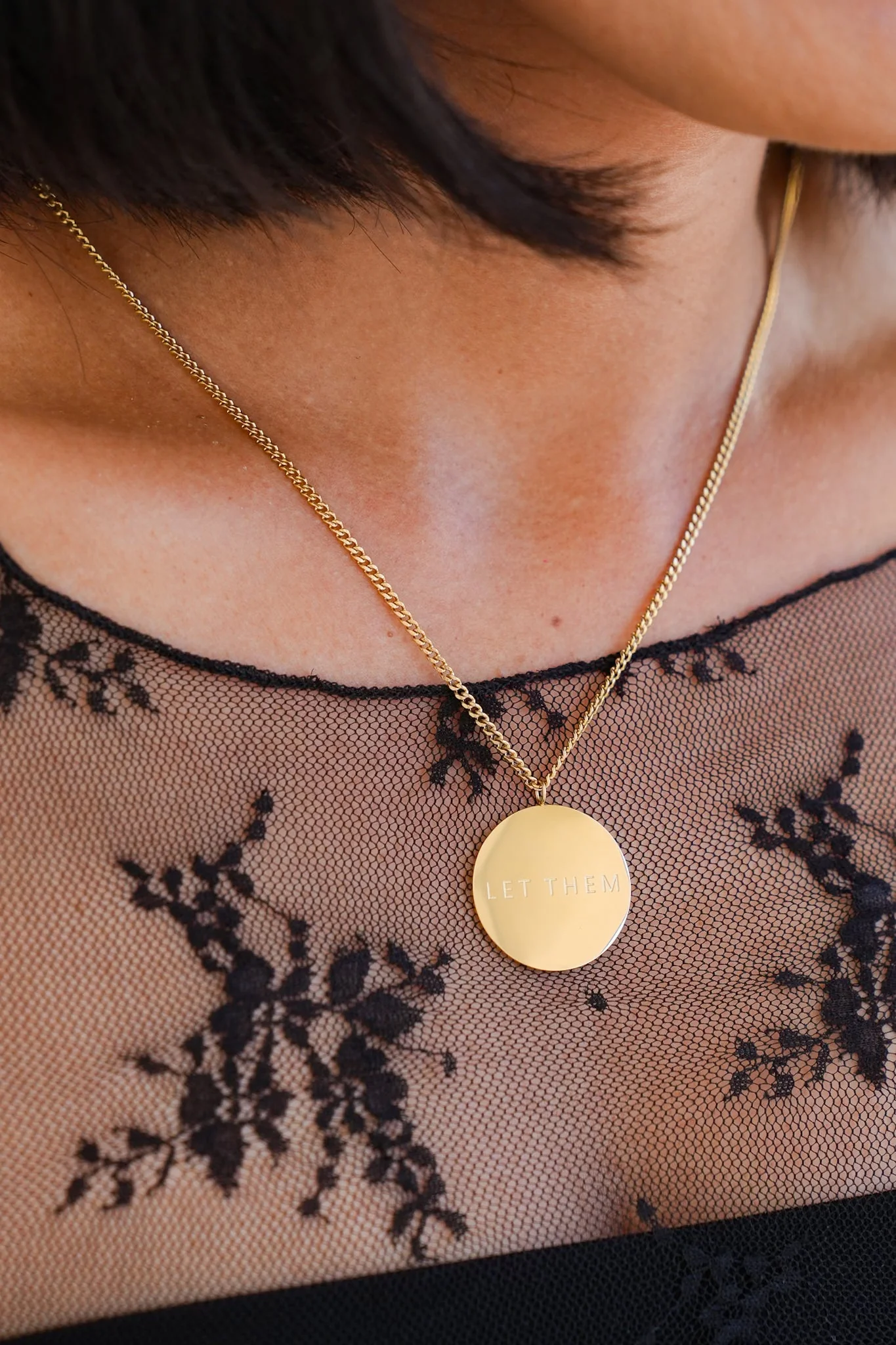 Restock! Raising Surfers The Let Them Necklace - Image 2