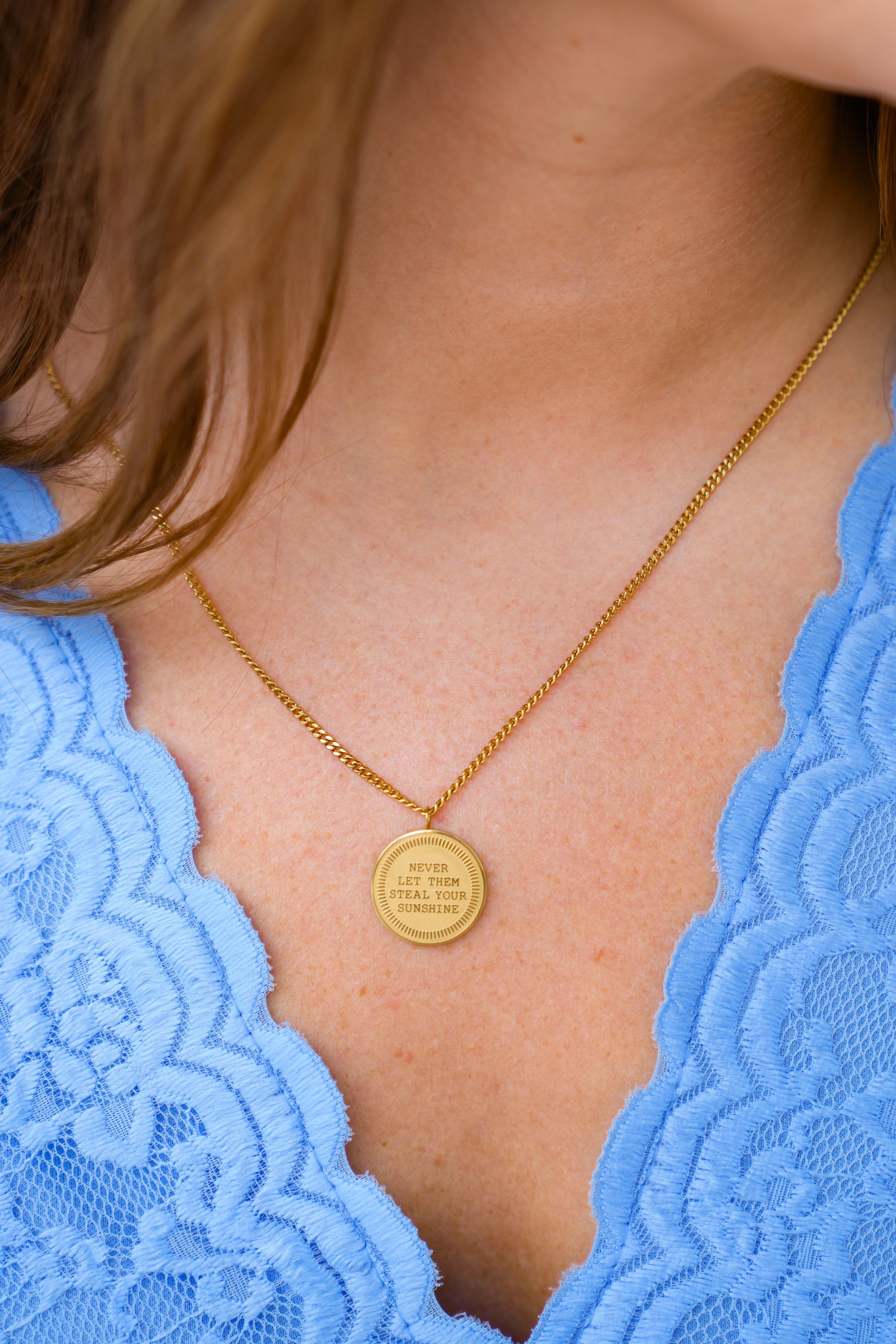 Restock! Raising Surfers The Never Let Them Steal Your Sunshine Necklace - Image 2