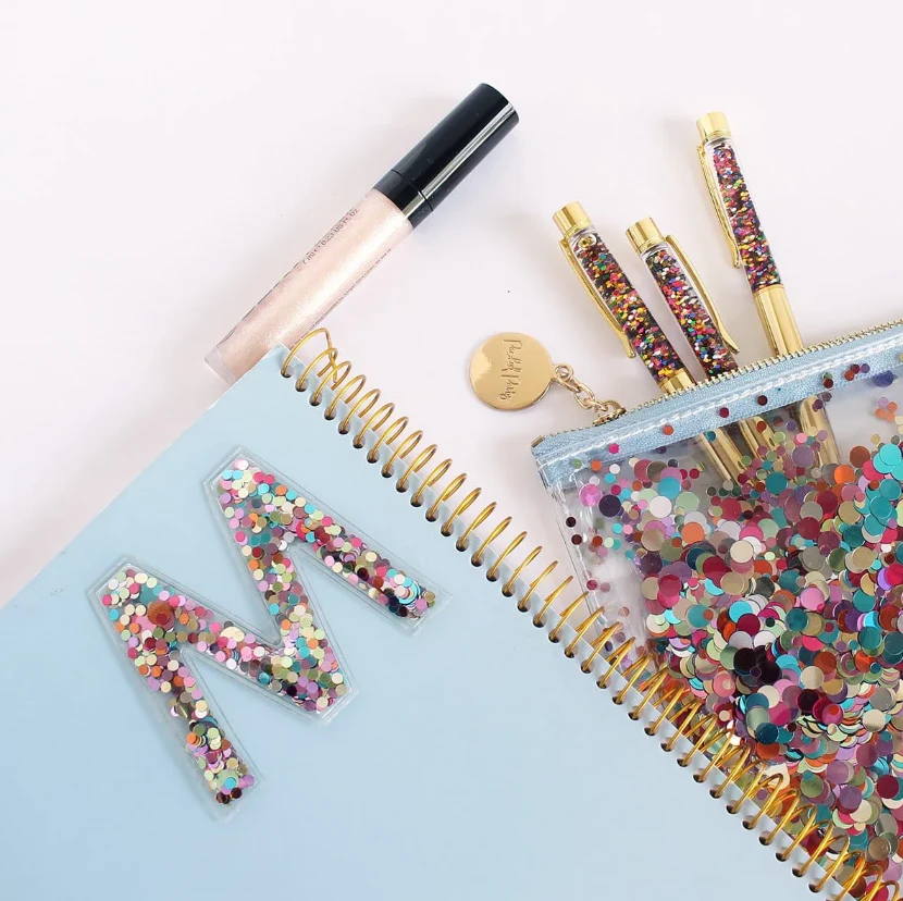 RESTOCK! Stick To It Confetti (Greek letters, alphabet, numbers, hearts) - Image 5