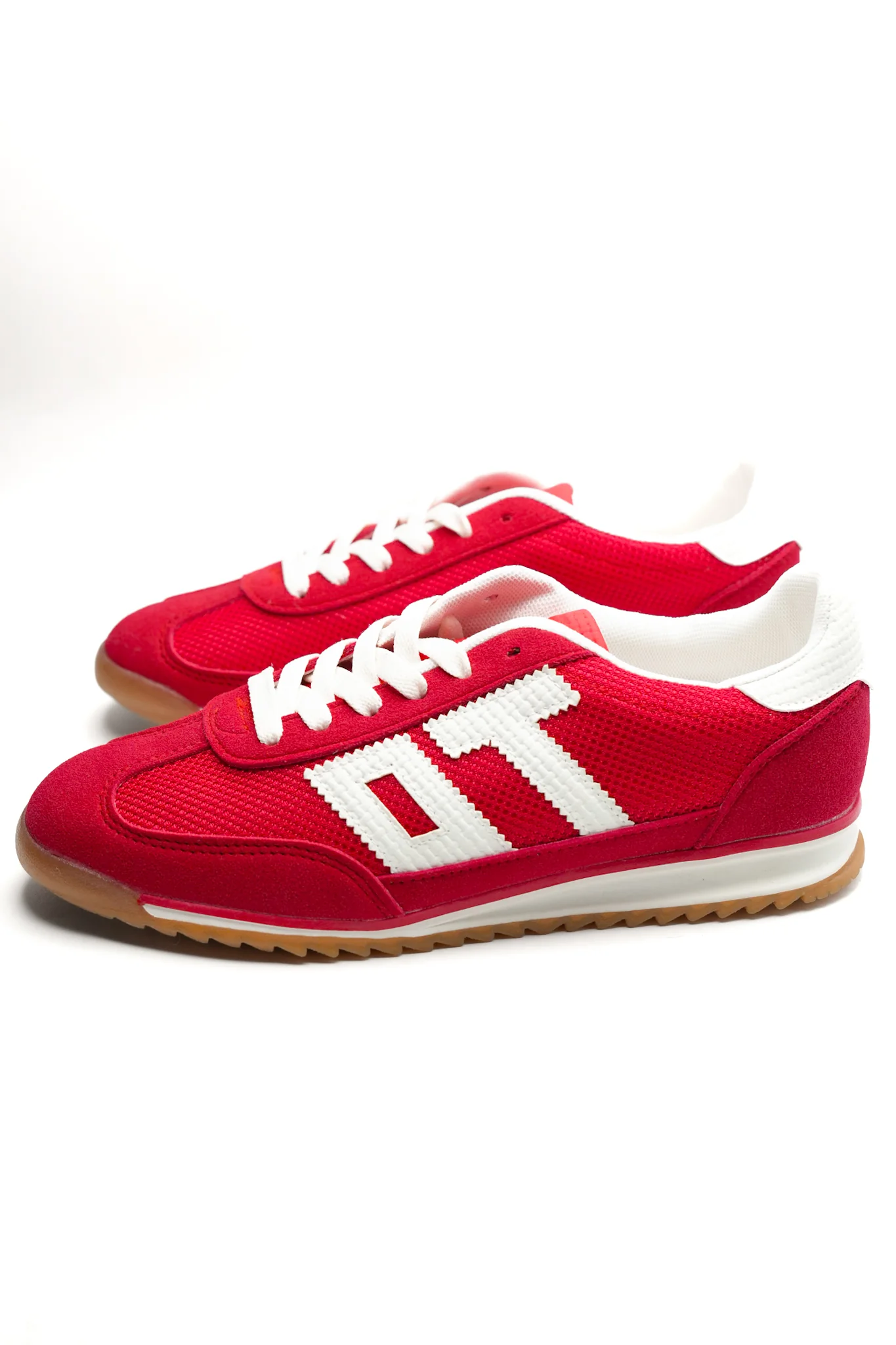 Restock! Retro Mesh Vegan Suede Lace Up Sneaker - Image 5