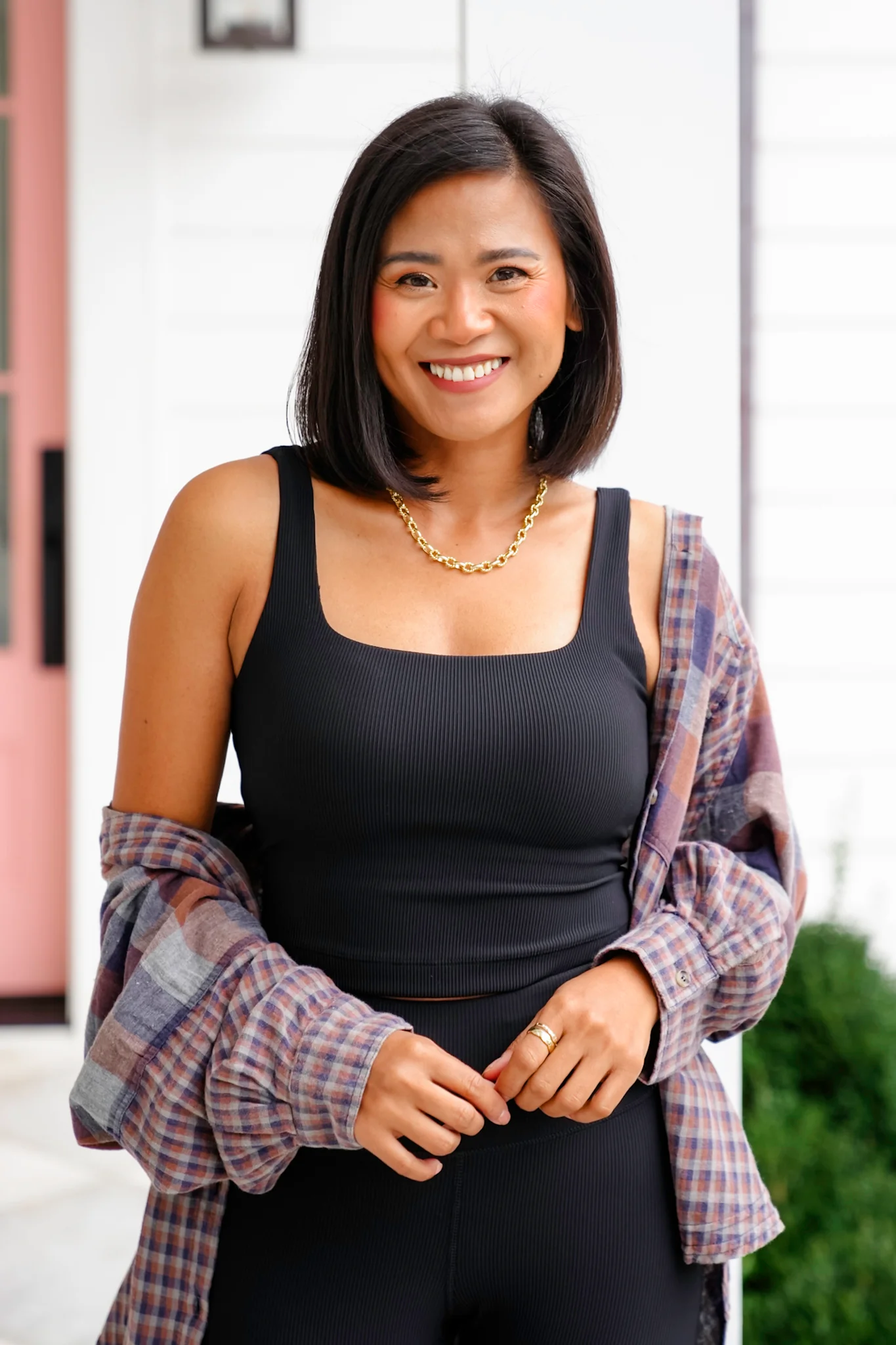 Ribbed Sleeveless Square Neck Crop Top - Image 5
