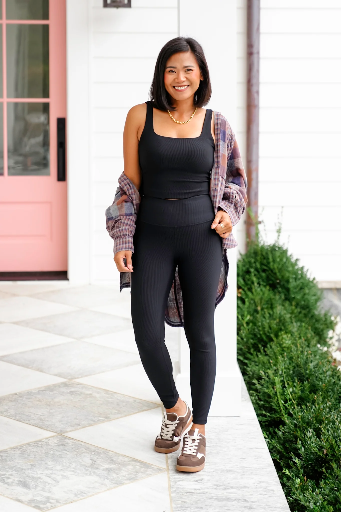 Ribbed Sleeveless Square Neck Crop Top - Image 6