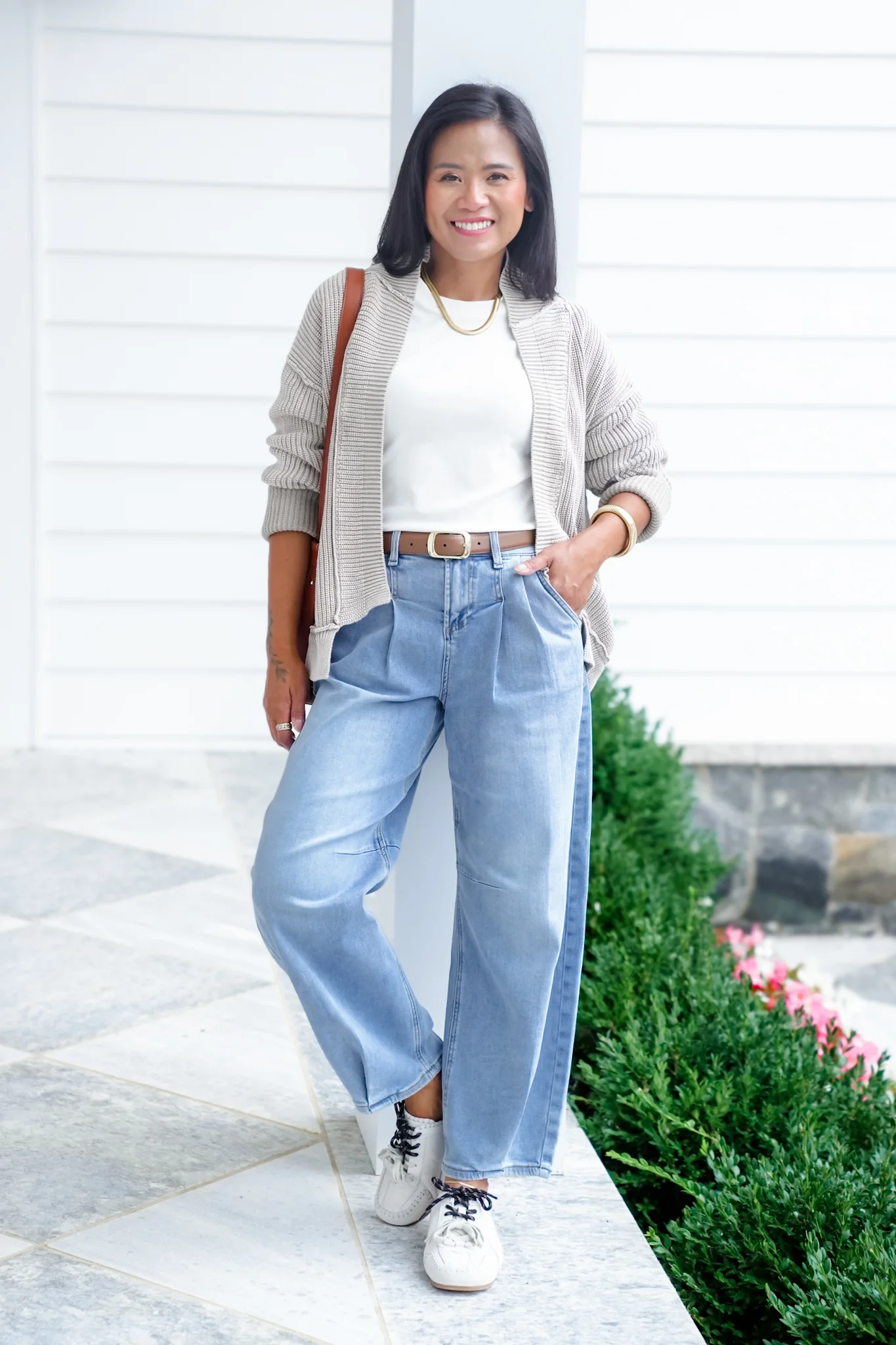 Risen The Easy Street Wide-Leg Pleated Barrel Jeans - Image 3