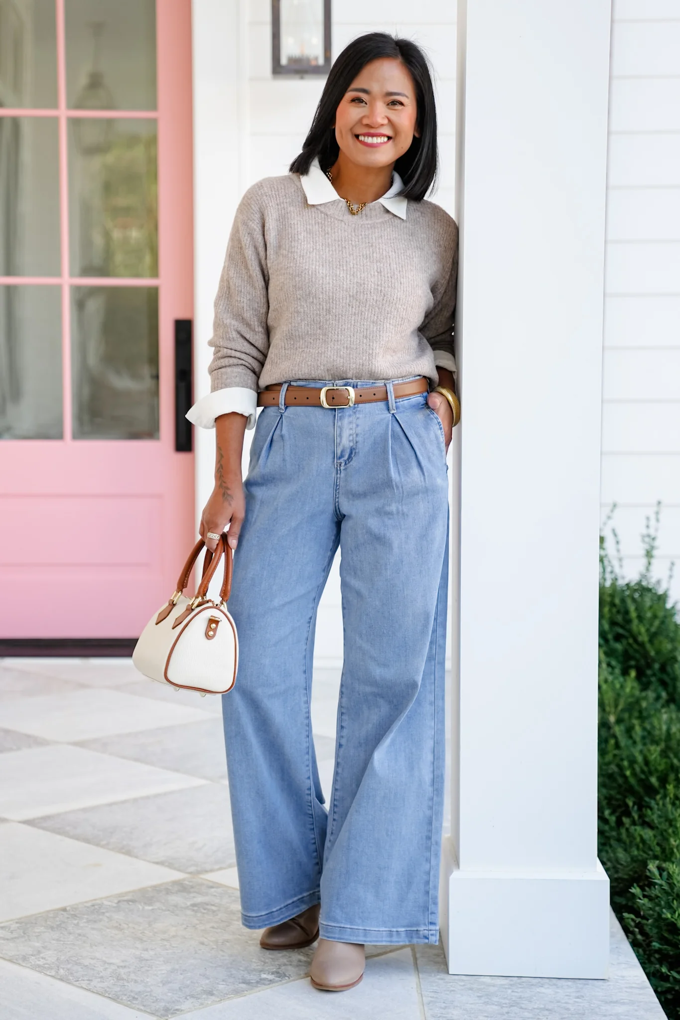 Risen The Windsor Relaxed Waist Wide Leg Jeans - Image 8