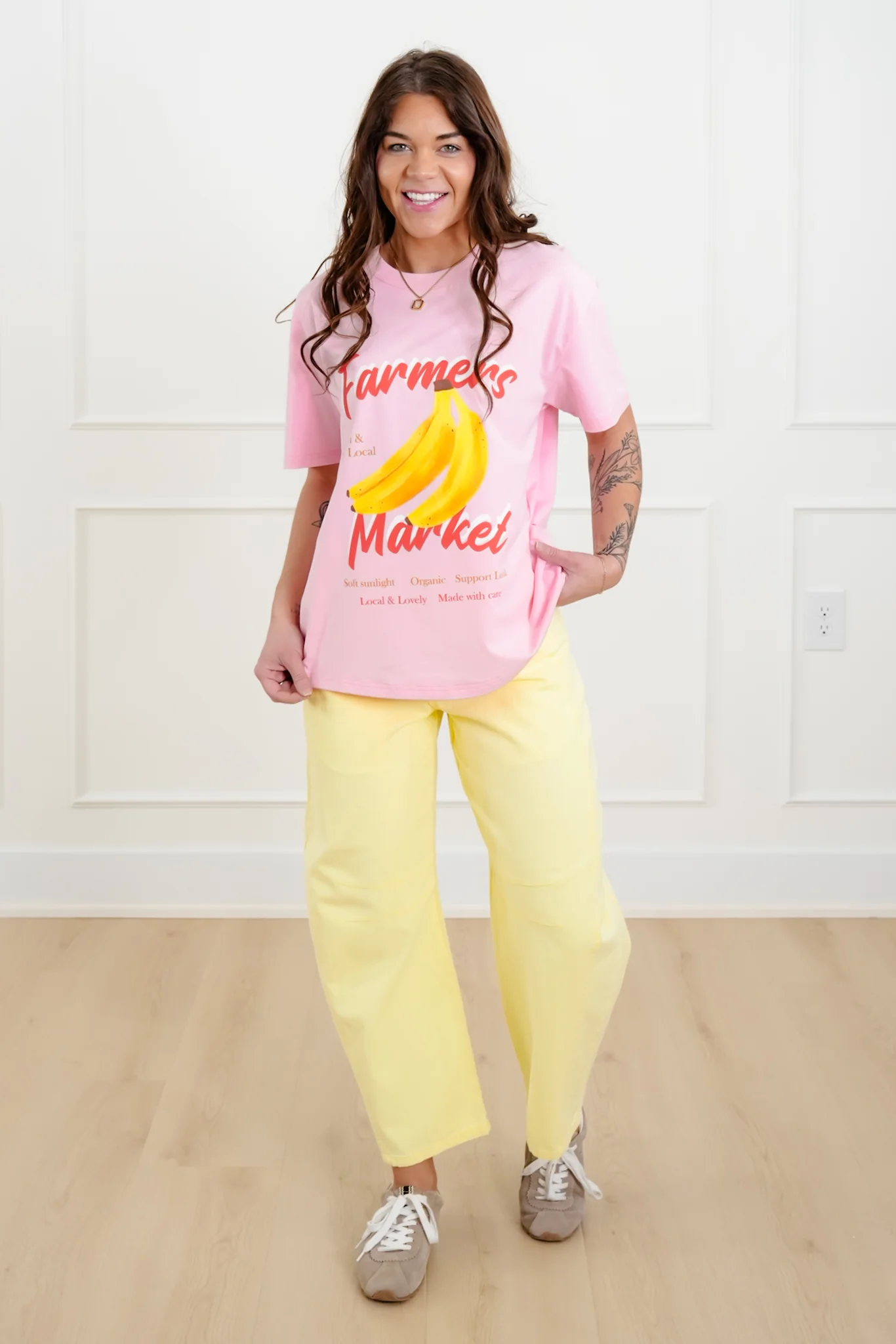 Short Sleeve "Farmers Market" Graphic Tee - Image 2