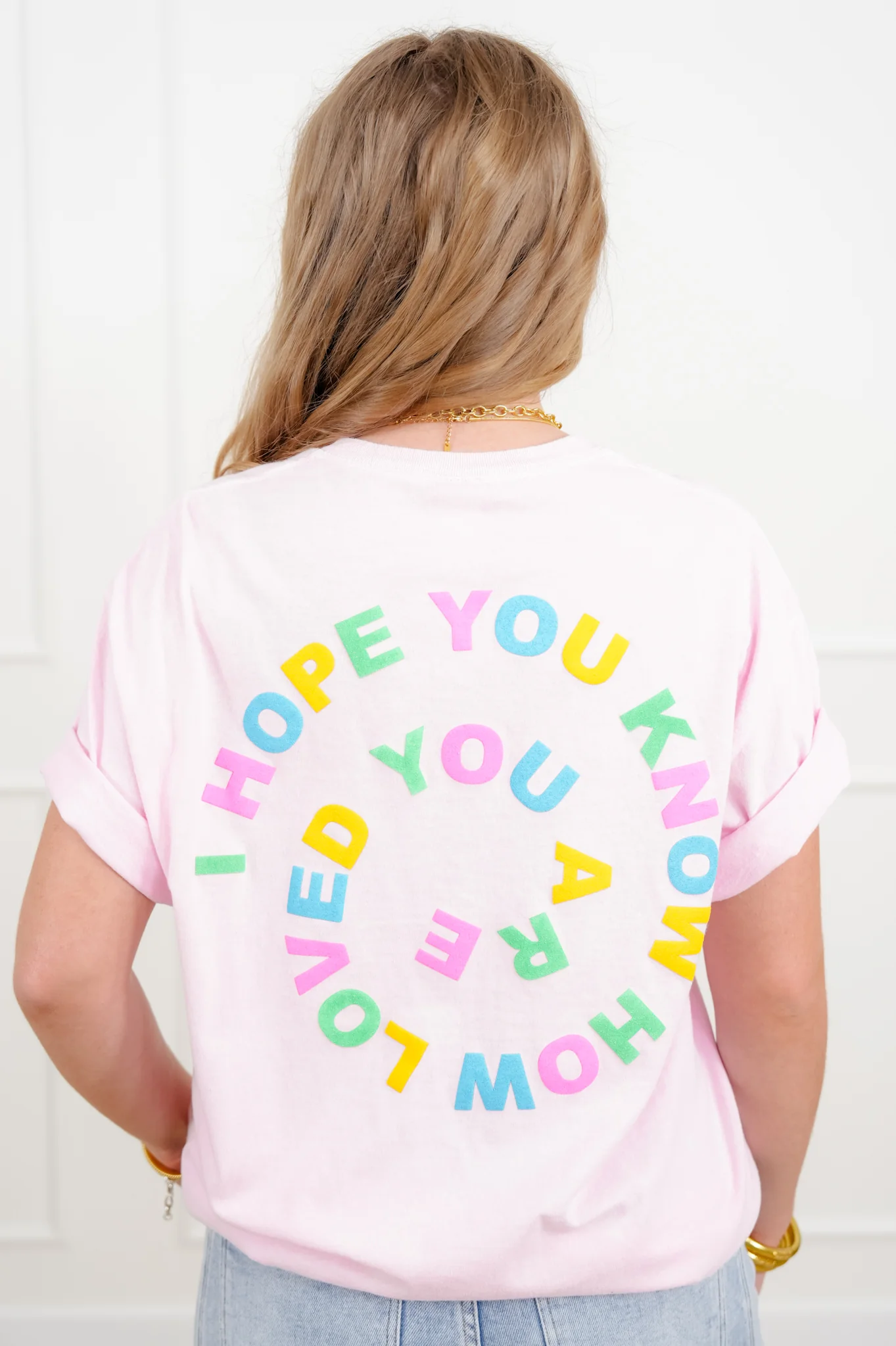 Short Sleeve "I Hope You Know How Loved You Are" Graphic Tee - Image 3