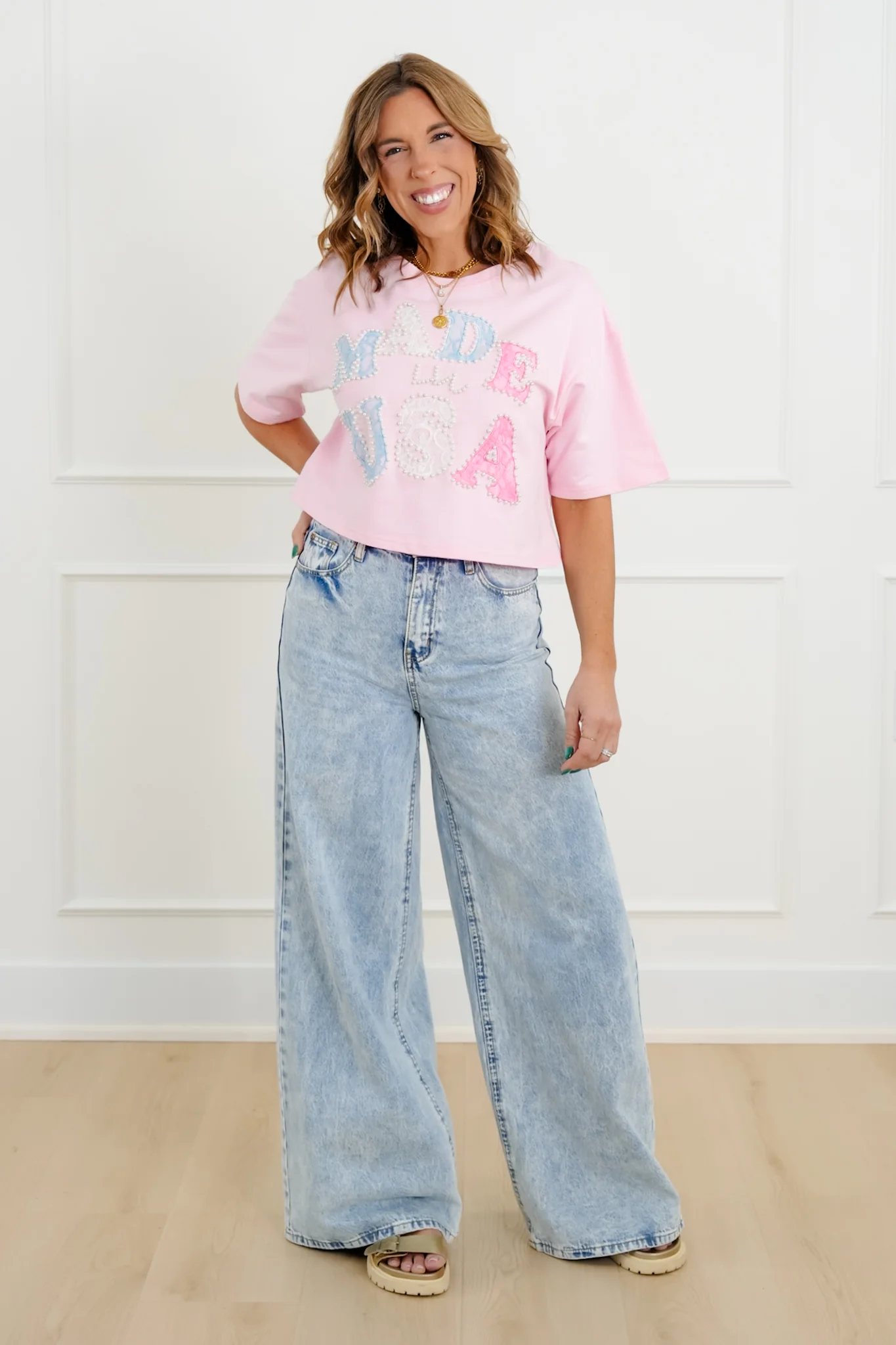 Short Sleeve "Made In USA" Top - Image 7