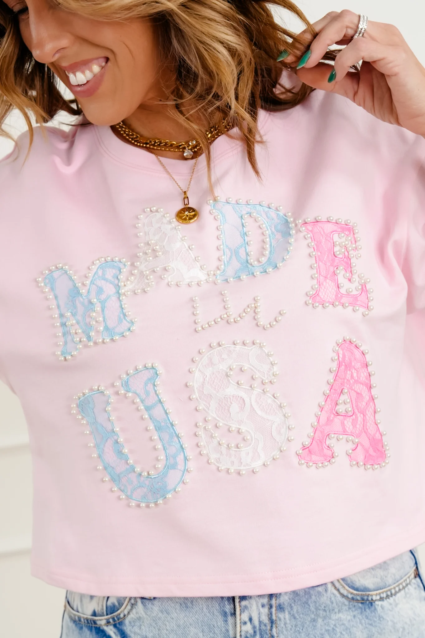 Short Sleeve "Made In USA" Top - Image 8