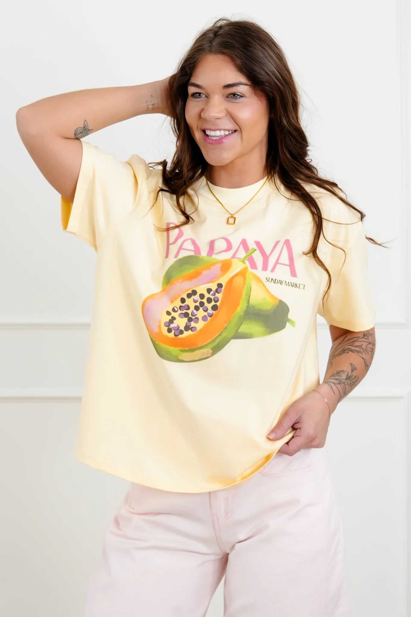 Short Sleeve "Papaya" Graphic Tee - Image 5