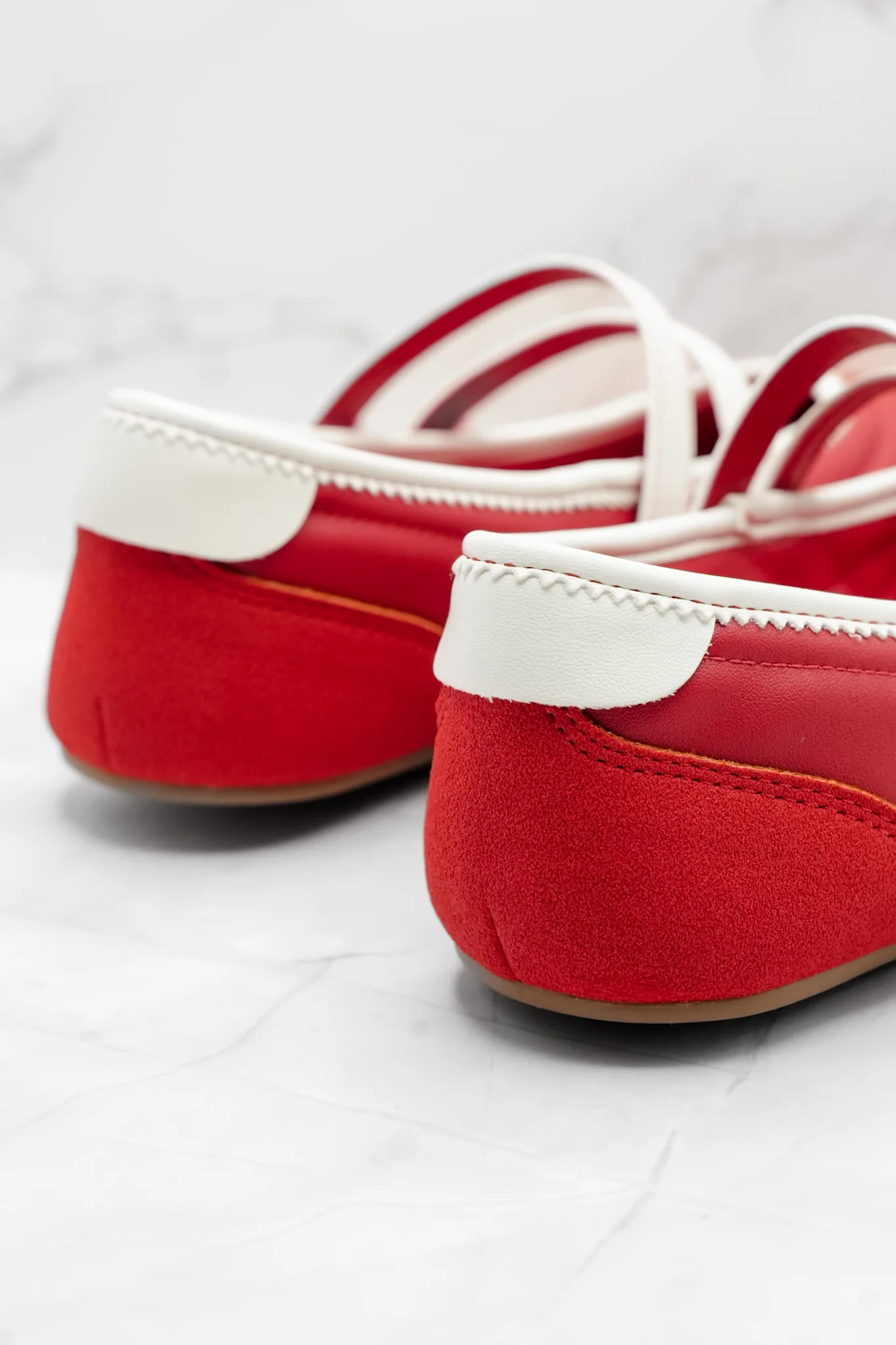 Shu Shop Mary Jane Flat with White Accents - Image 5
