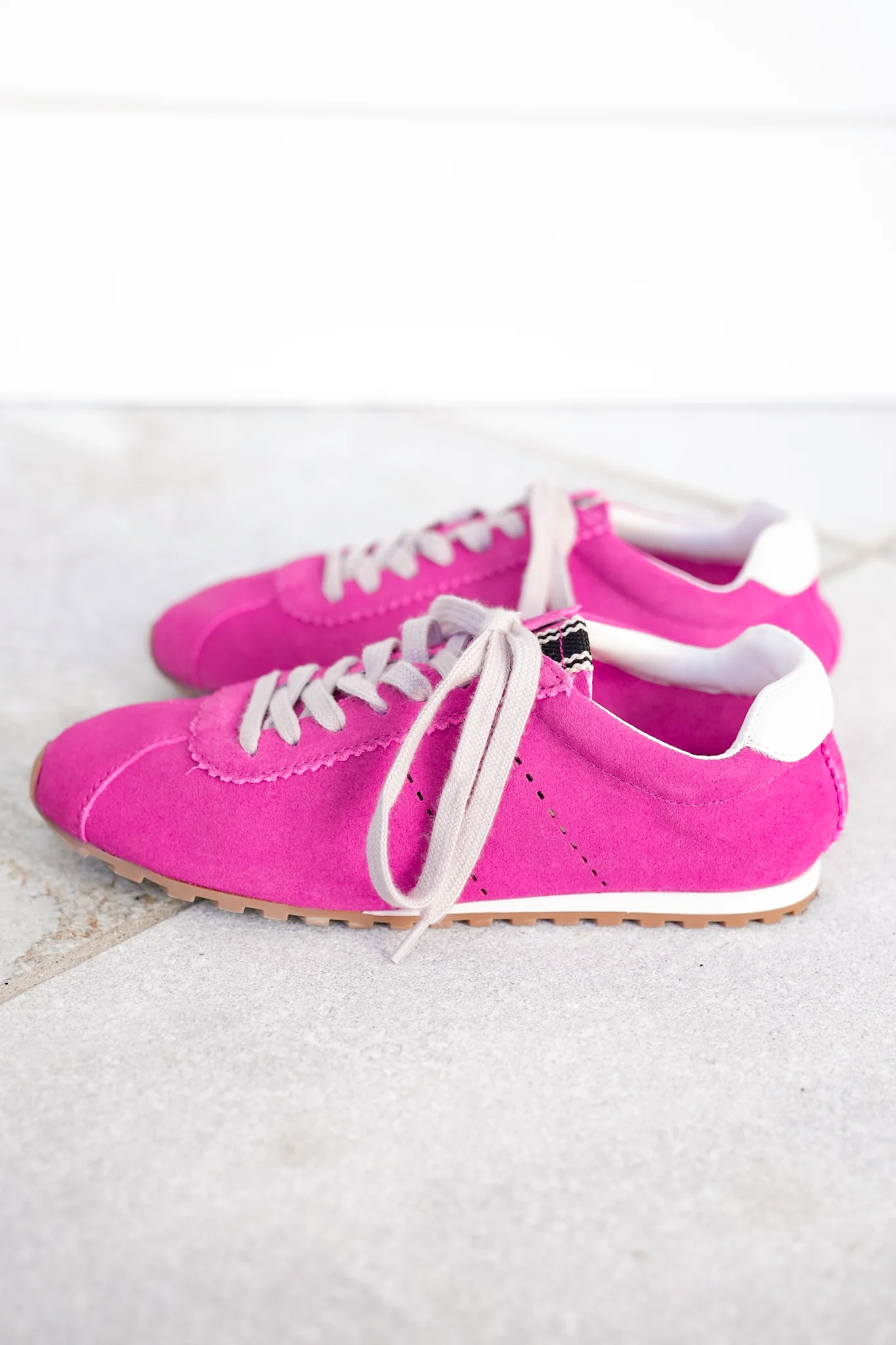 Shu Shop Retro Low-Top Suede Sneakers - Image 6