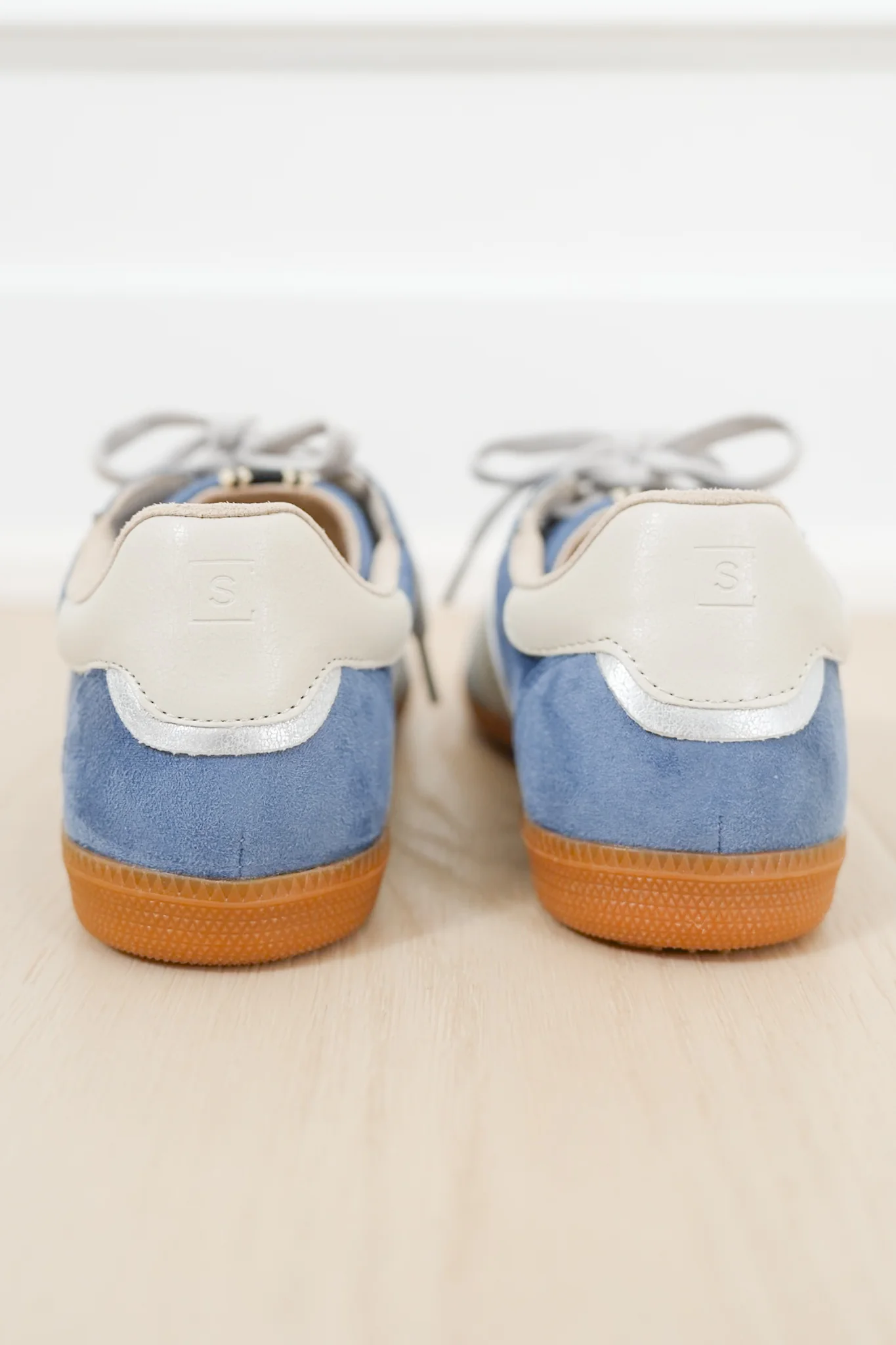 Shu Shop Vegan Suede Stripe Lace Up Retro Sneaker - Image 5