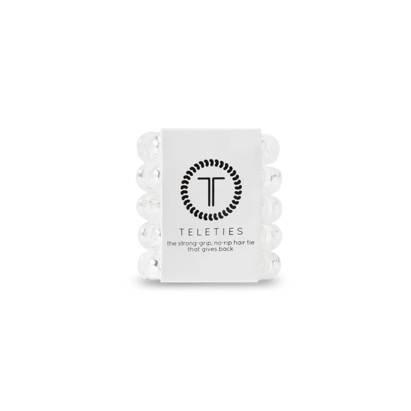 Teleties Crystal Clear Hair Ties *Final Sale* - Image 2