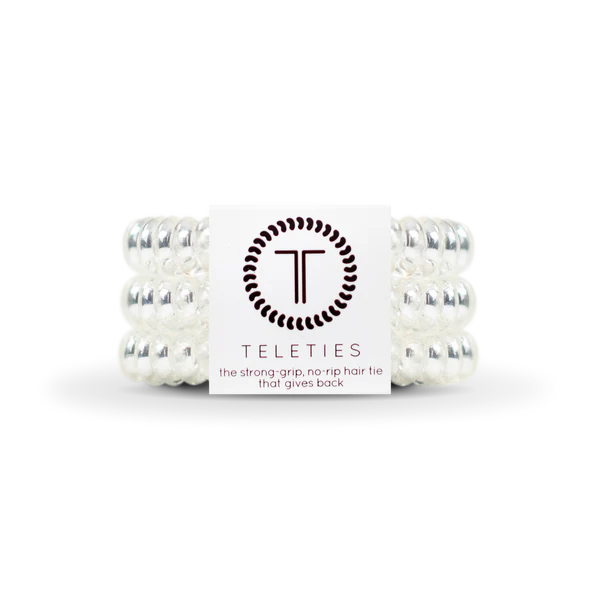 Teleties Crystal Clear Hair Ties *Final Sale* - Image 4
