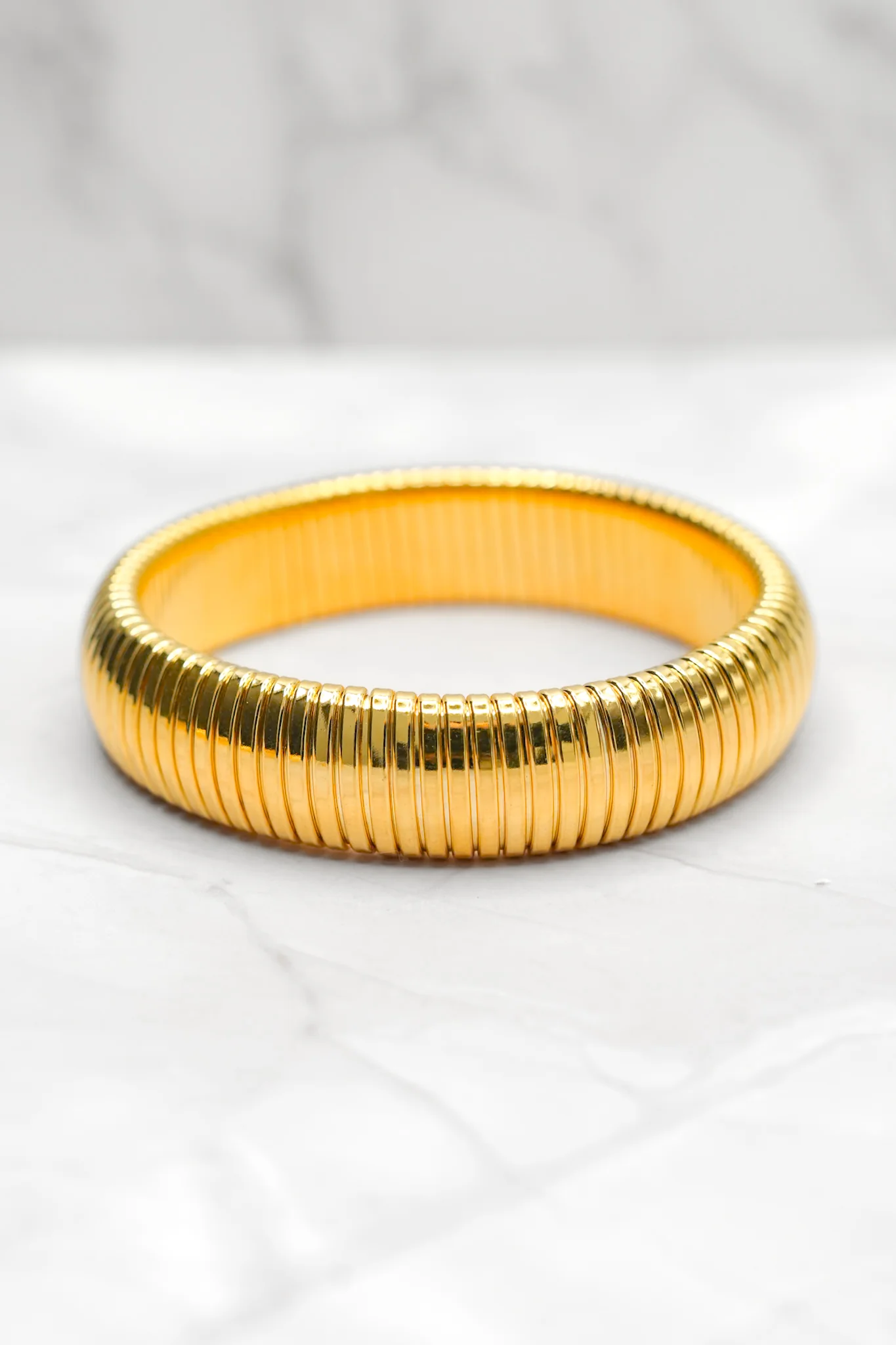 Treasure Jewels Chic Ribbed Bracelet - Image 3
