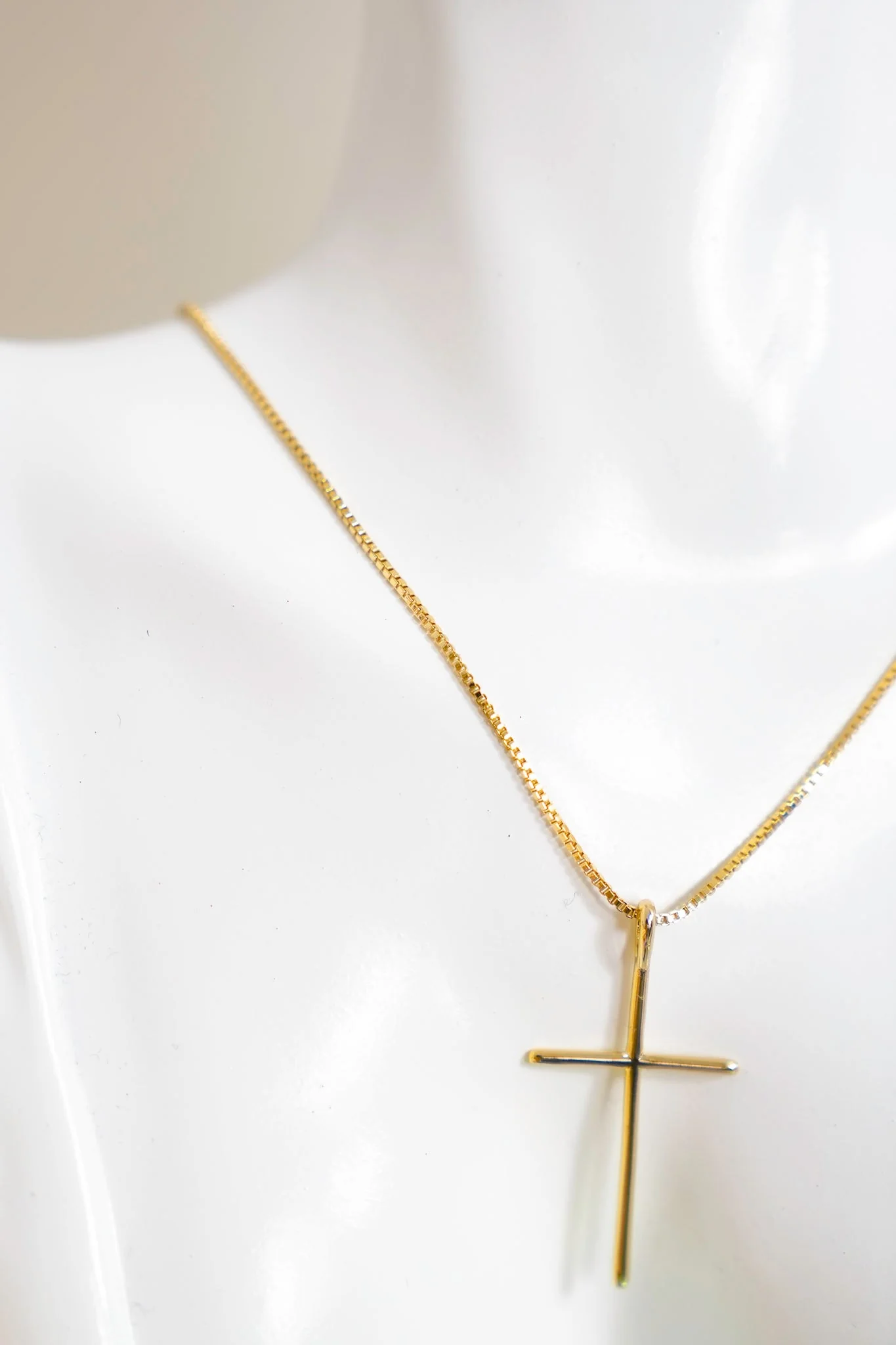 Treasure Jewels Serene Cross Necklace - Image 3