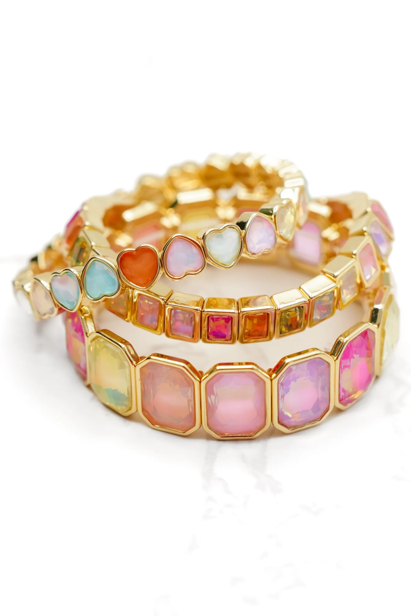 Treasure Jewels Sparkle Heart Stack Set - Image 2