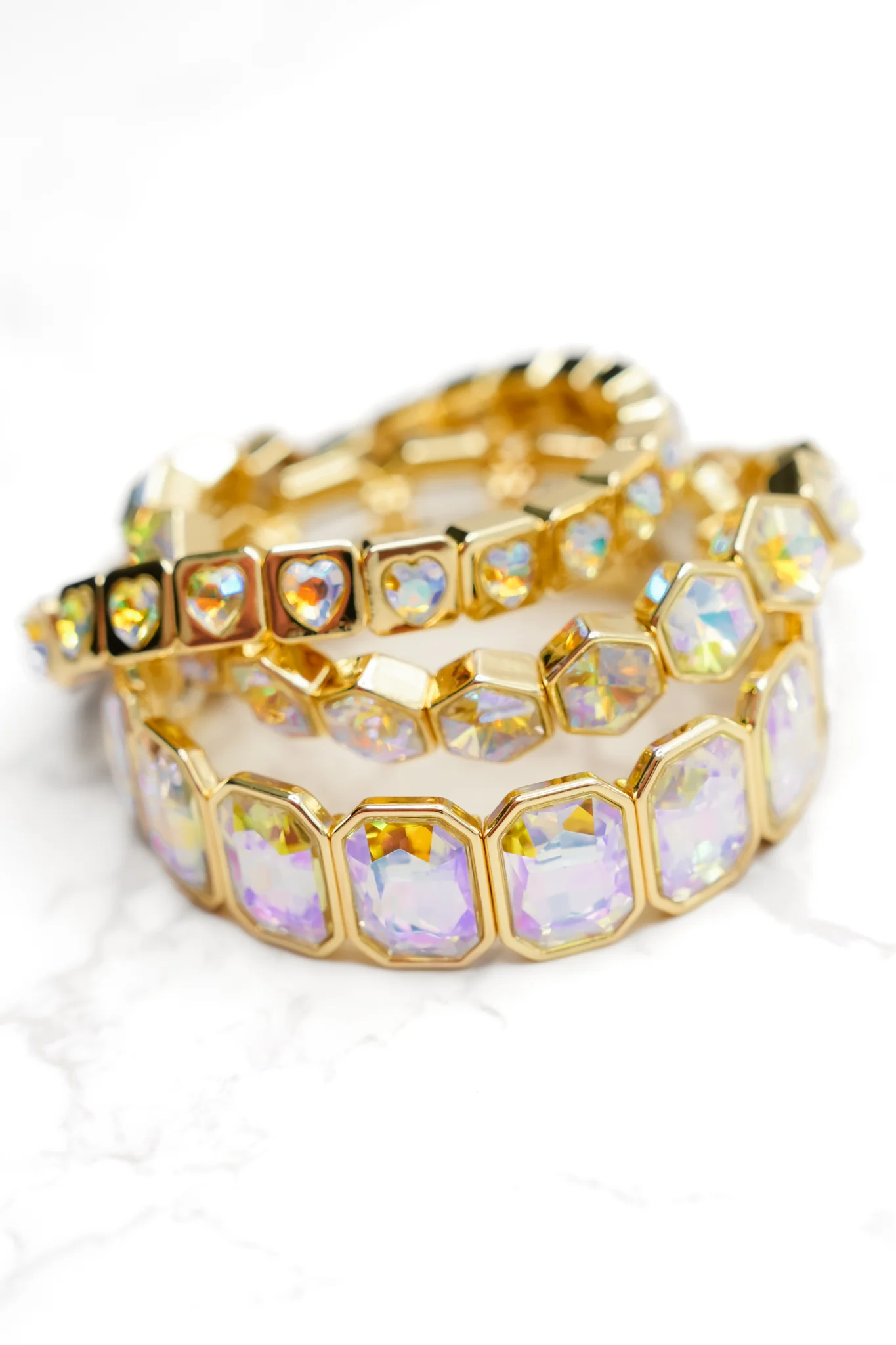 Treasure Jewels Sparkle Heart Stack Set - Image 3