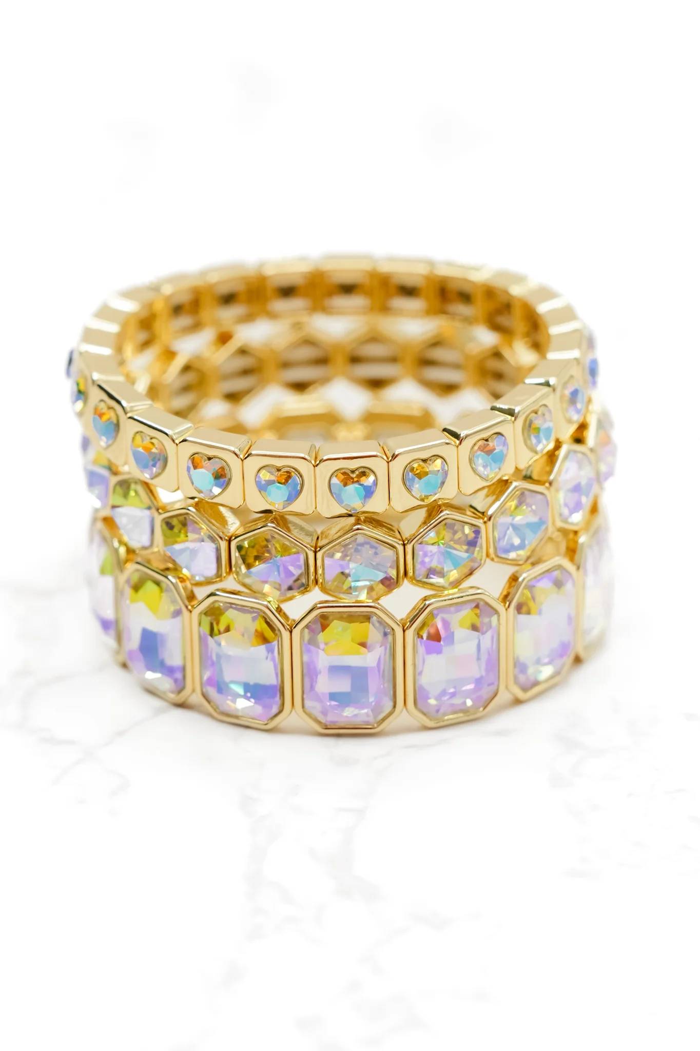 Treasure Jewels Sparkle Heart Stack Set - Image 5