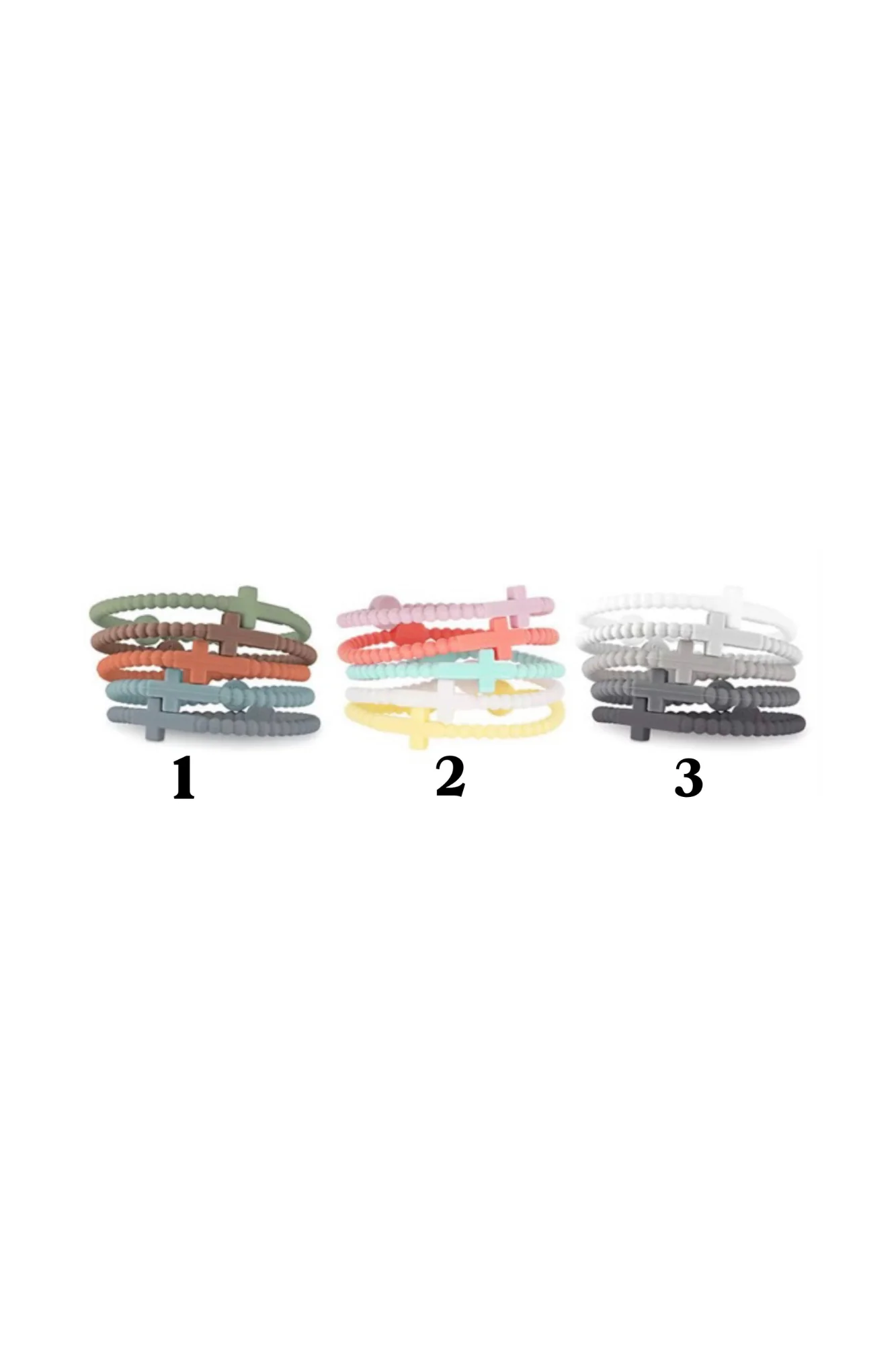 Wristed in Faith 5 Piece Cross Bracelet Set - Image 6