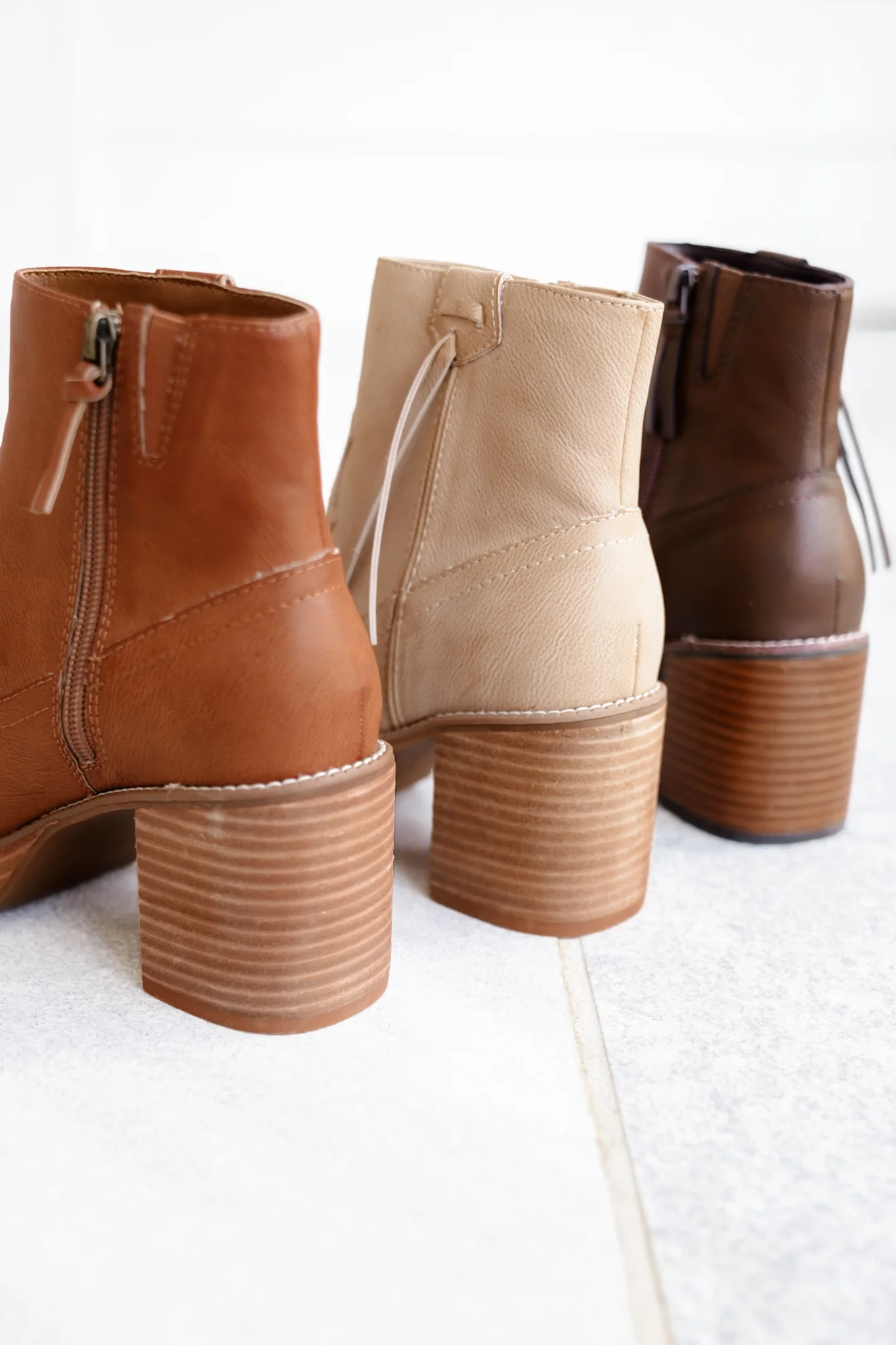Yellow Box Western Inspired Vegan Leather Ankle Boot - Image 10